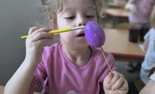 Zdjęcie do Przedświąteczny, wielkanocny czas- smerfy